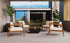 Ecosmart Fire Nova 600 Fire Pit - Natural Finish / Black Burner - ESF.O.NOV.600.NA.B
